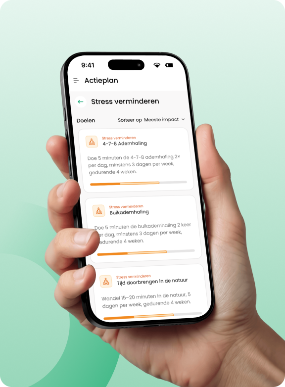 Stap 3: Ontvang je persoonlijke gezondheidsrapport